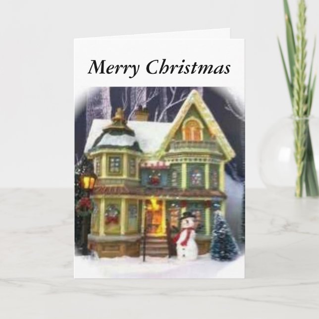 Cartes Pour Fêtes Annuelles De "Notre maison à la vôtre" Style traditionnel (Devant)