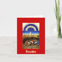 Décembre - Tres Riches Heures du Duc de Berry