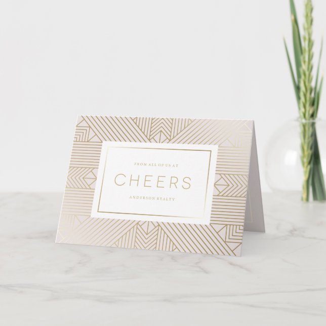 Cartes Pour Fêtes Annuelles Déco Salons Entreprise (Devant)