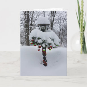 Cartes Pour Fêtes Annuelles Décor de Noël Vacances d'hiver Noël