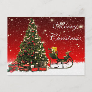 Cartes Pour Fêtes Annuelles Décor simple et élégant Joyeux Noël
