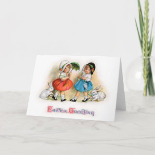 Cartes Pour Fêtes Annuelles Défilé Cuties de Pâques