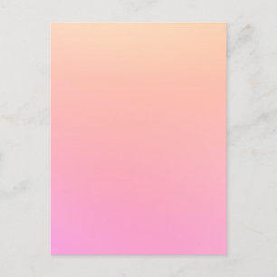 Cartes Pour Fêtes Annuelles Dégradé rose et rose