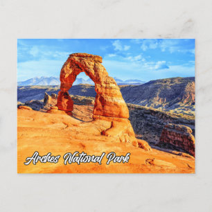 Cartes Pour Fêtes Annuelles Delicate Arch, Arches National Park, USA
