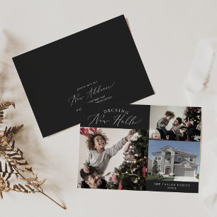 Cartes Pour Fêtes Annuelles Delicate Charcoal Deck New Halls New Home Holids