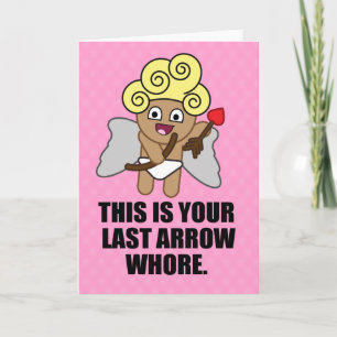 Cartes Pour Fêtes Annuelles Dernière flèche de Cupid