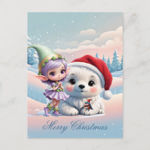 Cartes Pour Fêtes Annuelles Des amis dans un monde d'imaginaires.