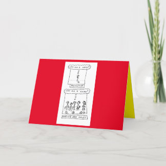 Cartes Pour Fêtes Annuelles Dessin animé de Funny Christmas