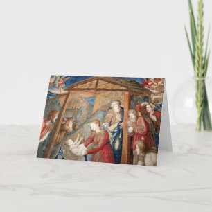 Cartes Pour Fêtes Annuelles Détail de la naissance du Christ Tapestry