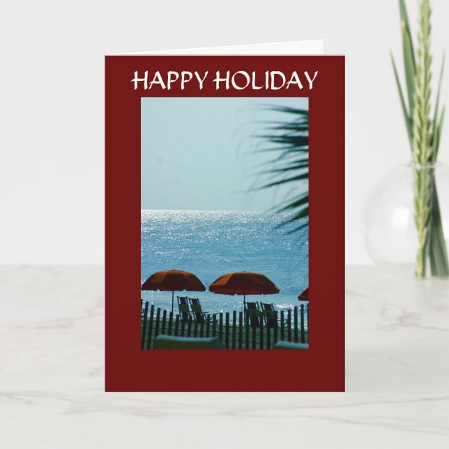 CARTES POUR FÊTES ANNUELLES DÉTENTE, RAFRAÎCHISSEMENT, RECHARGE-NOËL (Devant)
