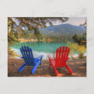 Cartes Pour Fêtes Annuelles Deux chaises d'amour à l'Heureuse Sainte-Valentin