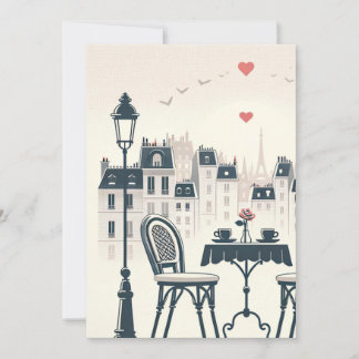 Cartes Pour Fêtes Annuelles "Deux tasses, une chaise vide - Un toast à l'insta