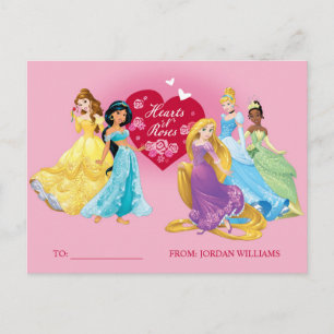 Cartes Pour Fêtes Annuelles Disney Princess Valentine