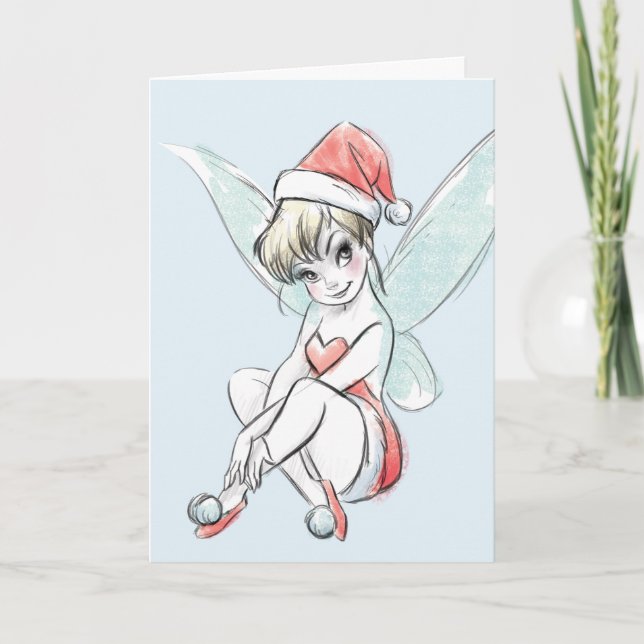 Cartes Pour Fêtes Annuelles Disney | Tinker Bell | Citation à la fête (Devant)