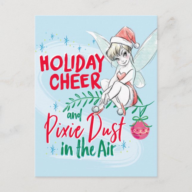 Cartes Pour Fêtes Annuelles Disney | Tinker Bell | Citation à la fête (Devant)