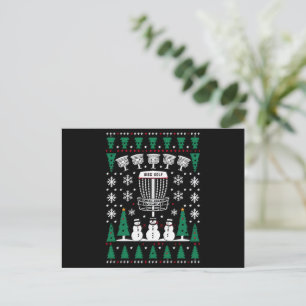 Cartes Pour Fêtes Annuelles Disque Golf Vilain Sweat de Noël cadeaux de pyjama