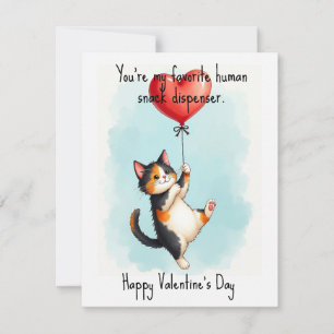 Cartes Pour Fêtes Annuelles Distributeur de friandises de mon cœur 💘🐈
