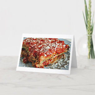 CARTES POUR FÊTES ANNUELLES DITES-LE AVEC L'AMOUR DE LA NOURRITURE PLUS QUE LA