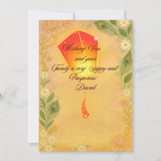 Cartes Pour Fêtes Annuelles Diwali