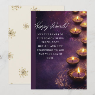 Cartes Pour Fêtes Annuelles Diwali Season