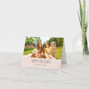 Cartes Pour Fêtes Annuelles Dog Walking Business - Jeune entrepreneur