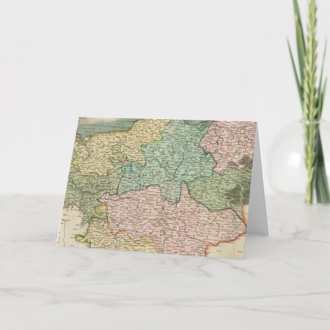 Cartes Pour Fêtes Annuelles Dominion de Prusse (Devant)