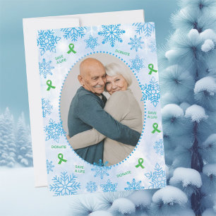 Cartes Pour Fêtes Annuelles Don d'organe Transplant Noël Fête Photo
