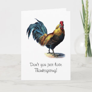 Cartes Pour Fêtes Annuelles Don't You Just Love Thanksgiving!