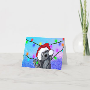 Cartes Pour Fêtes Annuelles Doodle de Noël KiniArt