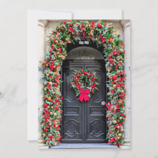 Cartes Pour Fêtes Annuelles Doors of London: A Festive Christmas Card