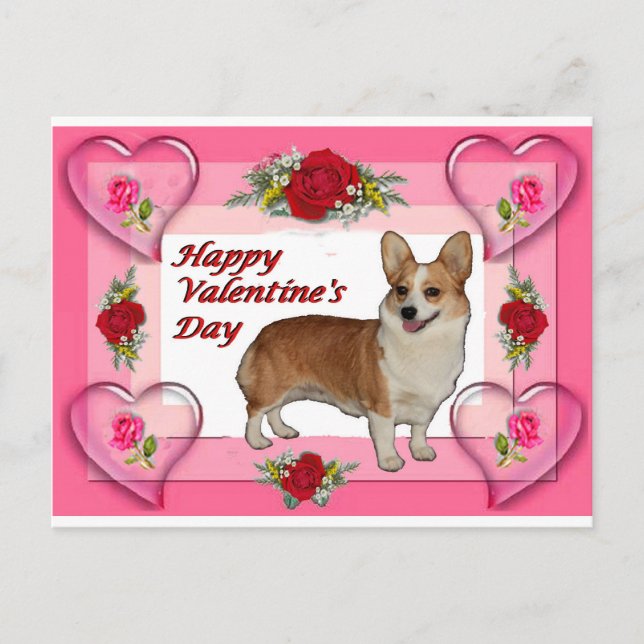 Cartes Pour Fêtes Annuelles Dott Hearts & Roses Valentine's Card (Devant)