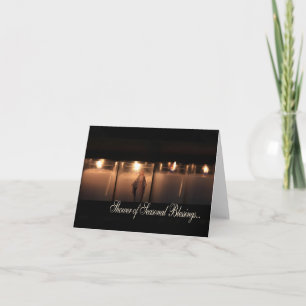 Cartes Pour Fêtes Annuelles Douche des Bénédictions Saisonnières....