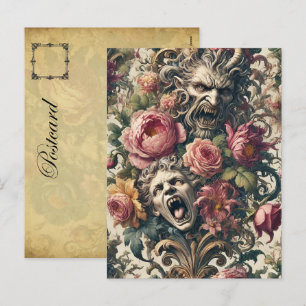 Cartes Pour Fêtes Annuelles Douleurs baroques contre la faim - gothique victor