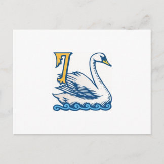 Cartes Pour Fêtes Annuelles Douze jours de Noël - un-Natation de sept cygnes