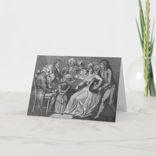 Cartes Pour Fêtes Annuelles Douzième nuit, 1794 (Devant)