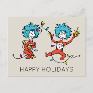 Cartes Pour Fêtes Annuelles Dr. Seuss   Grinch   Chose Un Chose Deux Danse