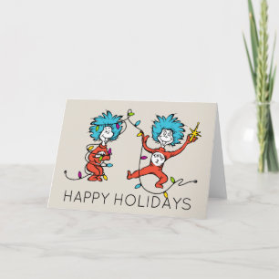 Cartes Pour Fêtes Annuelles Dr Seuss   Grinch   Chose Une Chose DeuxDanses