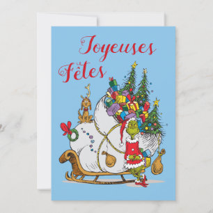 Cartes Pour Fêtes Annuelles Dr Seuss   Grinch - Joyeuses Fêtes Photo