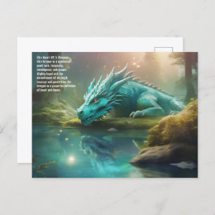 Cartes Pour Fêtes Annuelles Dragon