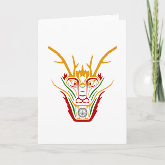 Cartes Pour Fêtes Annuelles Dragon