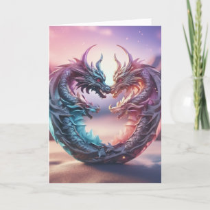 Cartes Pour Fêtes Annuelles Dragon Heart