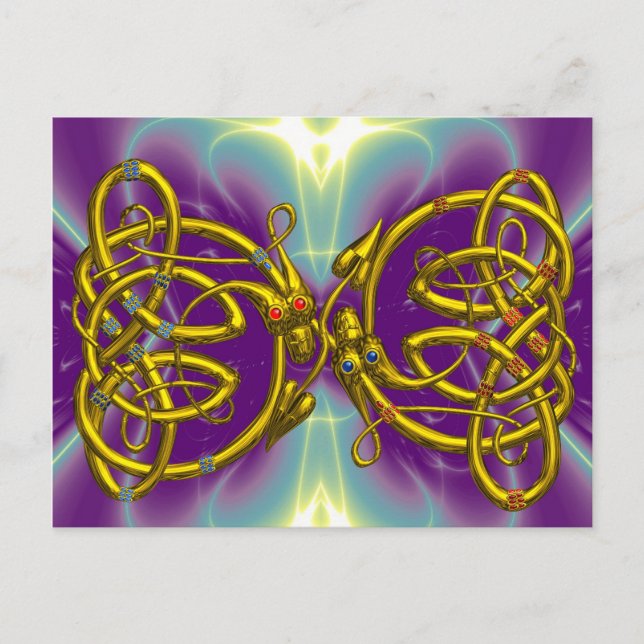 CARTES POUR FÊTES ANNUELLES DRAGONLOVE (Devant)