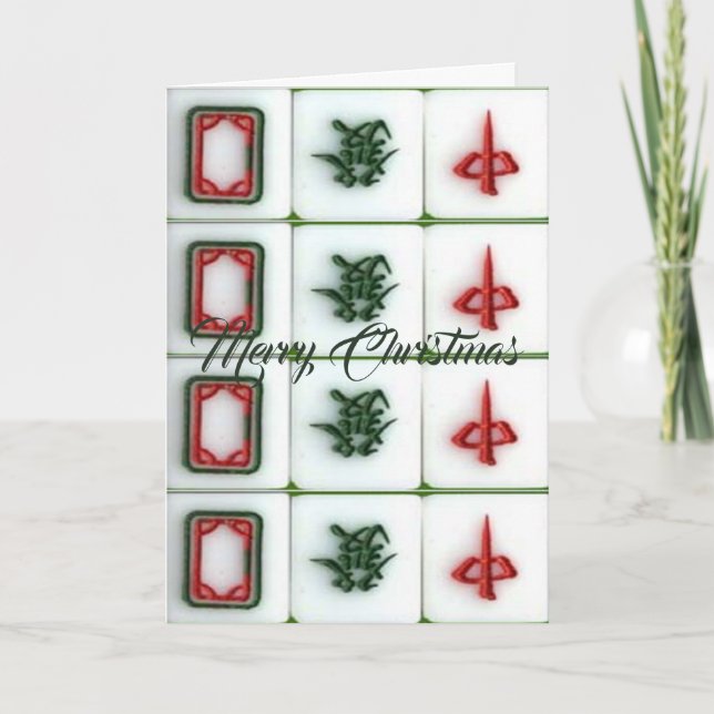 Cartes Pour Fêtes Annuelles Dragons orientaux (Devant)