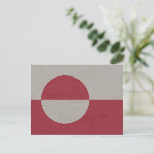 Cartes Pour Fêtes Annuelles Drapeau du Groenland