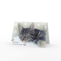 Dreaming of a white christmas card