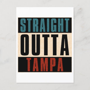 Cartes Pour Fêtes Annuelles Droit devant Tampa Floride FL