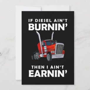 Cartes Pour Fêtes Annuelles Drôle cadeau de conducteur de camion