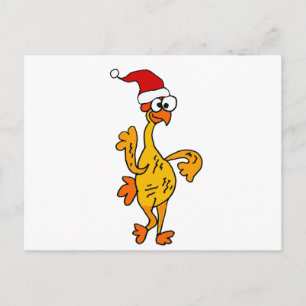 Cartes Pour Fêtes Annuelles Drôle Carton de Noël en Caoutchouc