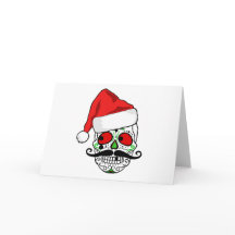 Drôle Crâne à sucre de Noël