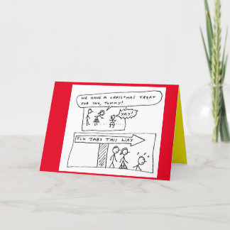 Cartes Pour Fêtes Annuelles Drôle Noël Médicale Caricature